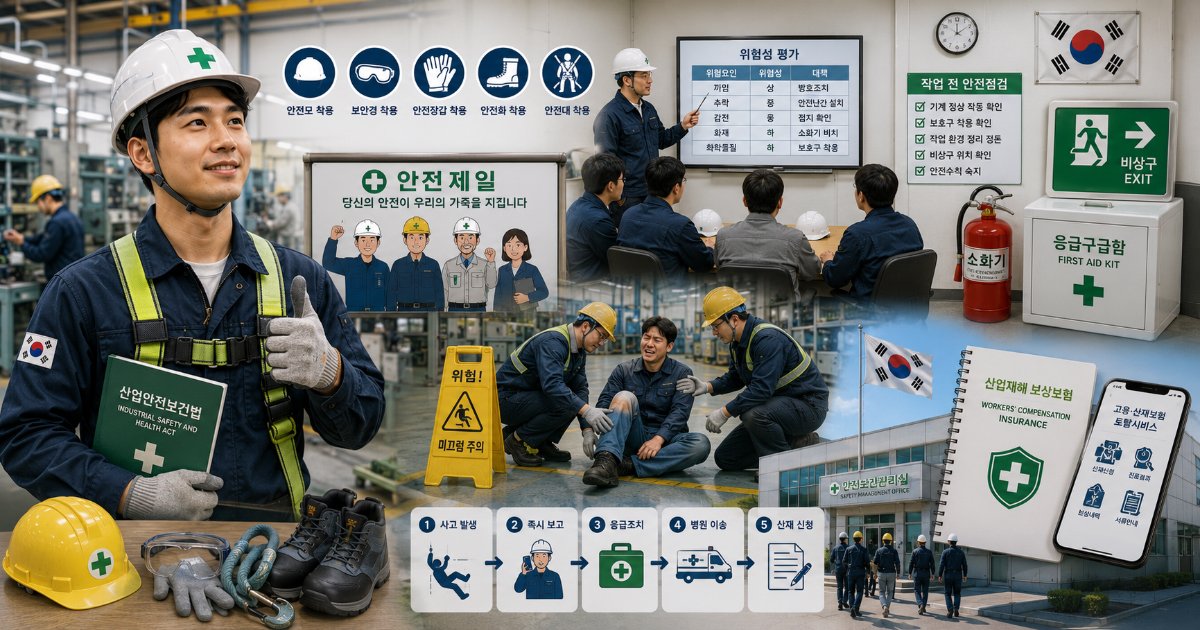 Panduan Keselamatan dan Penanganan Kecelakaan Kerja bagi PMI di Korea