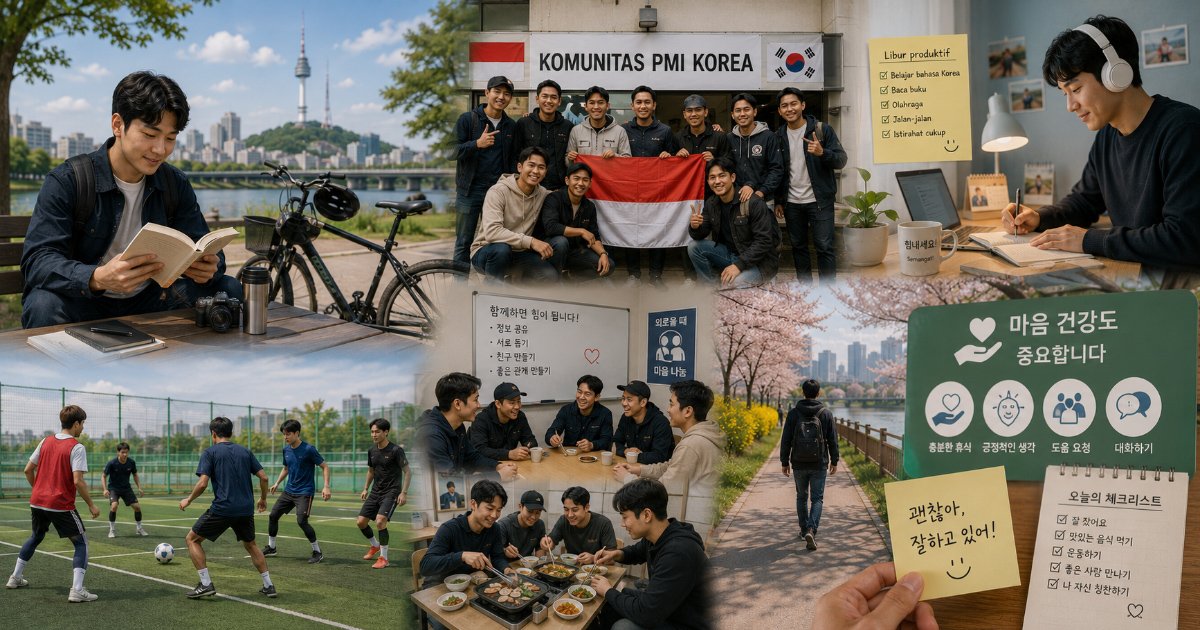 Cara Mengisi Waktu Libur dan Kesehatan  Pekerja di Korea
